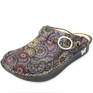 Alegria Seville Spiro Multi Clog - Size 38